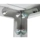 Стеллаж металлический ПРАКТИК "MS", 1850х1000х600 мм, 4 полки, MS 185/100х60/4. Фото товара с разных ракурсов.